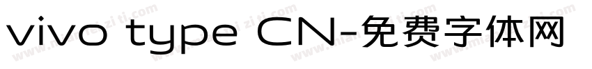 vivo type CN字体转换